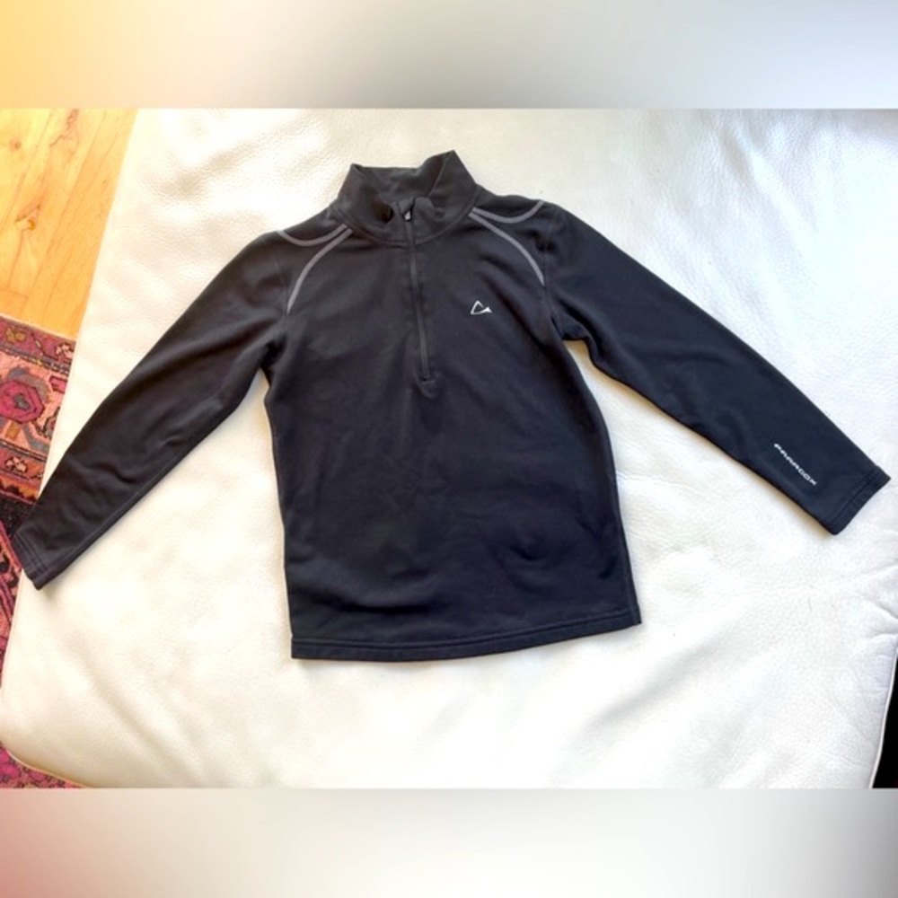 5/$30💥Base Layer Drirelease Half-Zip Pullover Athletic Sweatshirt, Fleecy Inner